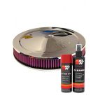 K&N Air Filter 60-1263 + Aerosol Recharge Kit