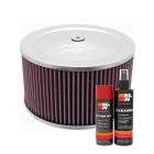 K&N Air Filter 60-1365 + Aerosol Recharge Kit