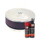 K&N Air Filter 60-1370 + Aerosol Recharge Kit
