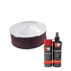 K&N Air Filter 60-1420 + Aerosol Recharge Kit