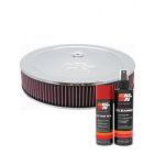 K&N Air Filter 60-1430 + Aerosol Recharge Kit