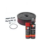 K&N Air Filter 61-2010 + Aerosol Recharge Kit