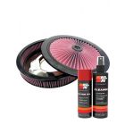 K&N Air Filter 66-3000 + Aerosol Recharge Kit