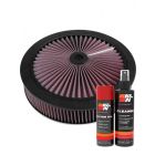 K&N Air Filter 66-3010 + Aerosol Recharge Kit