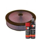K&N Air Filter 66-3050 + Aerosol Recharge Kit