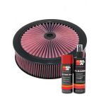 K&N Air Filter 66-3060 + Aerosol Recharge Kit