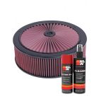 K&N Air Filter 66-3070 + Aerosol Recharge Kit