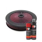 K&N Air Filter 66-3110 + Aerosol Recharge Kit