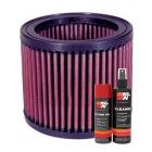 K&N Air Filter AL-1001 + Aerosol Recharge Kit