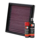 K&N Air Filter BA-2201 + Aerosol Recharge Kit