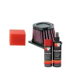 K&N Air Filter BM-6501 + Aerosol Recharge Kit