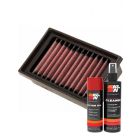 K&N Air Filter BM-6507 + Aerosol Recharge Kit