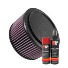K&N Air Filter E-0662 + Aerosol Recharge Kit