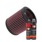 K&N Air Filter E-0775 + Aerosol Recharge Kit