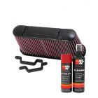 K&N Air Filter E-0782 + Aerosol Recharge Kit