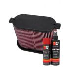 K&N Air Filter E-0785 + Aerosol Recharge Kit