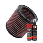 K&N Air Filter E-0890 + Aerosol Recharge Kit