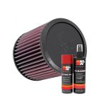 K&N Air Filter E-1006 + Aerosol Recharge Kit