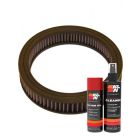 K&N Air Filter E-1117 + Aerosol Recharge Kit