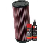 K&N Air Filter E-1986 + Aerosol Recharge Kit