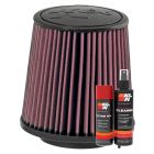 K&N Air Filter E-1987 + Aerosol Recharge Kit