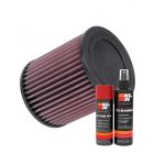 K&N Air Filter E-1998 + Aerosol Recharge Kit
