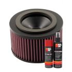 K&N Air Filter E-2015 + Aerosol Recharge Kit