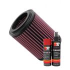 K&N Air Filter E-2429 + Aerosol Recharge Kit