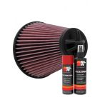 K&N Air Filter E-2435 + Aerosol Recharge Kit
