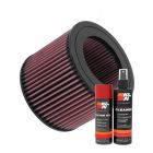 K&N Air Filter E-2440 + Aerosol Recharge Kit