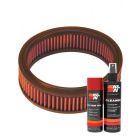 K&N Air Filter E-2601 + Aerosol Recharge Kit