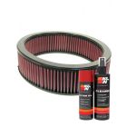 K&N Air Filter E-2840 + Aerosol Recharge Kit