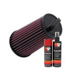 K&N Air Filter E-2985 + Aerosol Recharge Kit