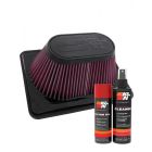 K&N Air Filter E-3034 + Aerosol Recharge Kit
