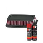 K&N Air Filter E-3038 + Aerosol Recharge Kit