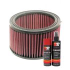 K&N Air Filter E-3210 + Aerosol Recharge Kit