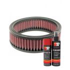 K&N Air Filter E-3212 + Aerosol Recharge Kit