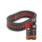 K&N Air Filter E-3321 + Aerosol Recharge Kit