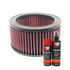 K&N Air Filter E-3390 + Aerosol Recharge Kit