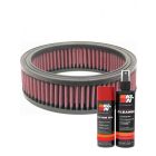 K&N Air Filter E-3402 + Aerosol Recharge Kit