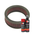 K&N Air Filter E-3450 + Aerosol Recharge Kit