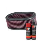 K&N Air Filter E-3461 + Aerosol Recharge Kit