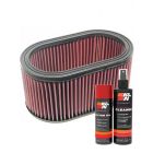 K&N Air Filter E-3471 + Aerosol Recharge Kit