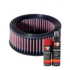 K&N Air Filter E-3506 + Aerosol Recharge Kit