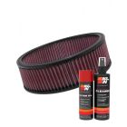 K&N Air Filter E-3530 + Aerosol Recharge Kit