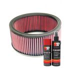 K&N Air Filter E-3640 + Aerosol Recharge Kit