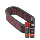 K&N Air Filter E-3671 + Aerosol Recharge Kit