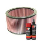 K&N Air Filter E-3690 + Aerosol Recharge Kit