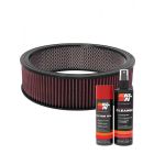 K&N Air Filter E-3750 + Aerosol Recharge Kit