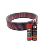 K&N Air Filter E-3804 + Aerosol Recharge Kit